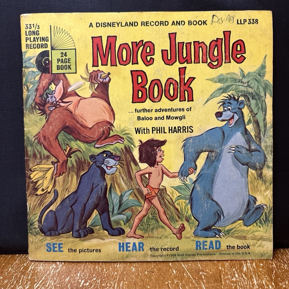 More Jungle Book Further Adventures Of Baloo And Mowgli Disneyland LLP 338 EX/NM
